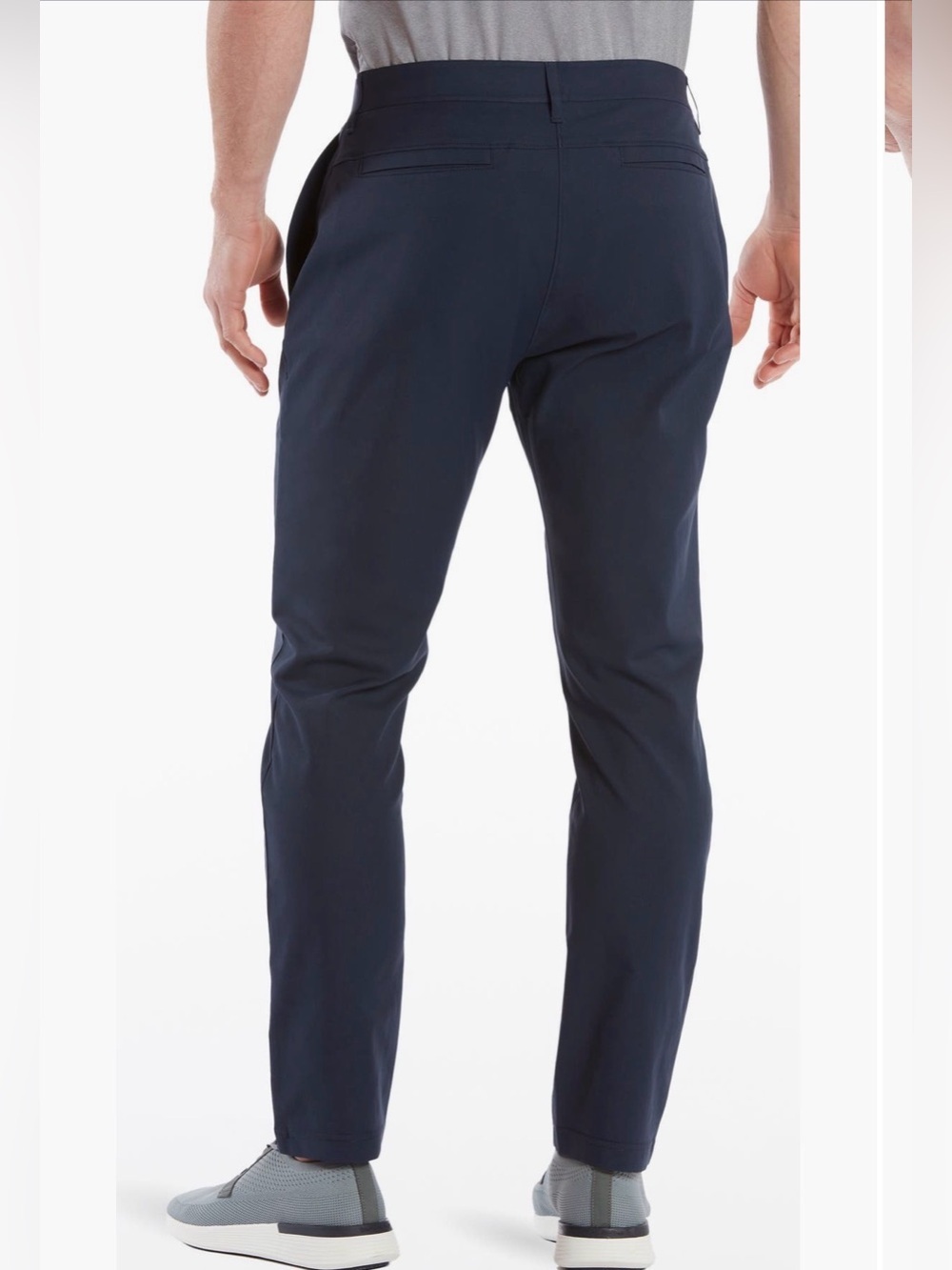 Public Rec Men’s Dealmaker 5-Pocket Performance Tech Pants Navy Blue 33X3O NWT - Picture 2 of 13